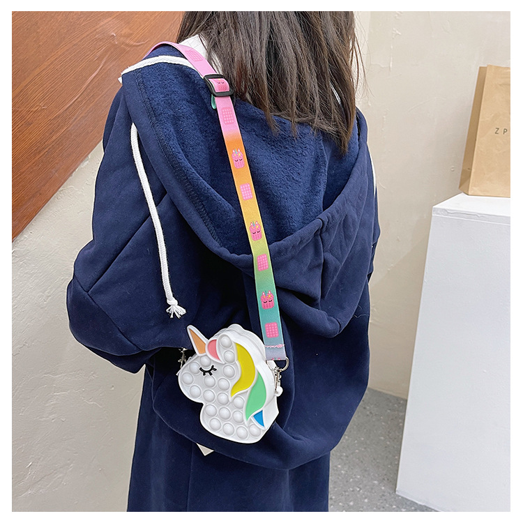 Children's Silicone Coin Purse Fashionable Princess Press Accessory Bag Cute Girl's Shoulder Messenger Bag Gift Bag Cross-Border Children's Silicone Coin Purse Fashionable Princess Press Accessory Bag Cute Girl's Shoulder Messenger Bag Gift Bag Cross-Border