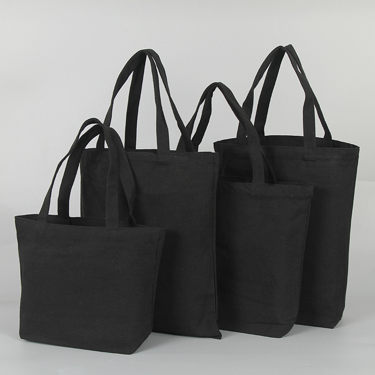 Factory Direct Sales Canvas Reticule Cotton Bag Gift Bag Linen Printed Shopping Bag Shopping Bag