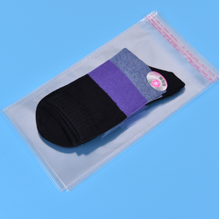 Yiwu manufacturer opp gift bag 13*24 plastic bag self-sealing bag quality good price reasonable.