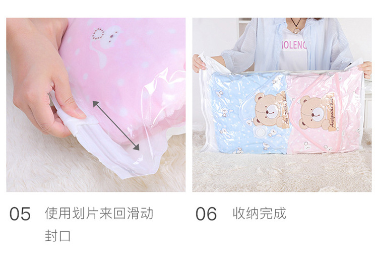Compression Bag No Pumping Storage Bag Thickened ThreeDimensional Clothes Finishing Packaging Vacuum Bag OEM Custom Compression Bag No Pumping Storage Bag Thickened ThreeDimensional Clothes Finishing Packaging Vacuum Bag OEM Custom