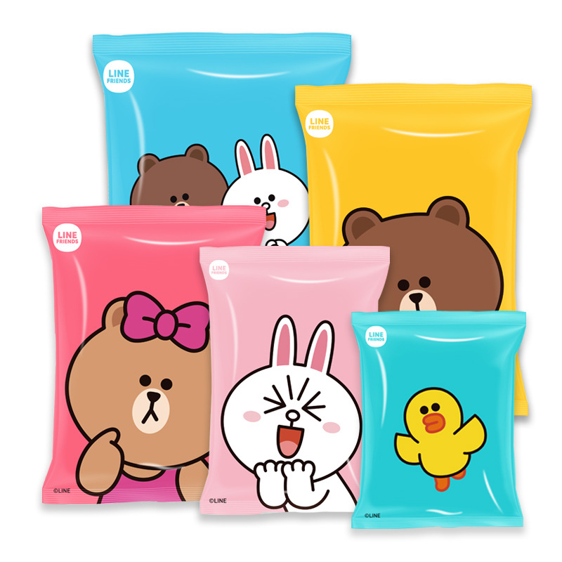 Compression Bag Extra Thick Storage Bag New Quilt Vacuum Bag Clothes Storage Bag Brown Bear Travel Compression Bag