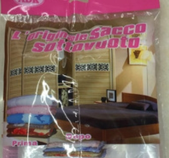 Vacuum bag compression will bag.