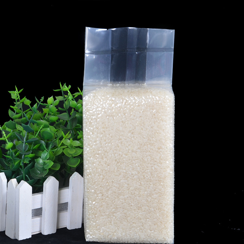 Customized Wholesale Rice Brick Vacuum Bag Rice Packaging Bag Rice Sack Envelope Bag Food Vacuum Bag Self-Sealing Spot