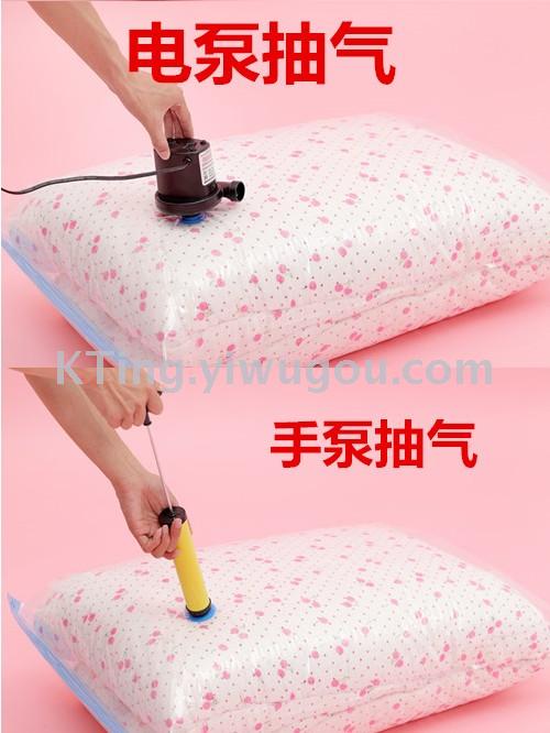 Transparent vacuum bag 50*60CM cotton jacket receiving bag available from stock
