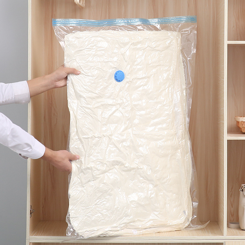 Transparent Suction Vacuum Compression Bag Clothing Storage Vacuum Bag Vacuum Buggy Bag