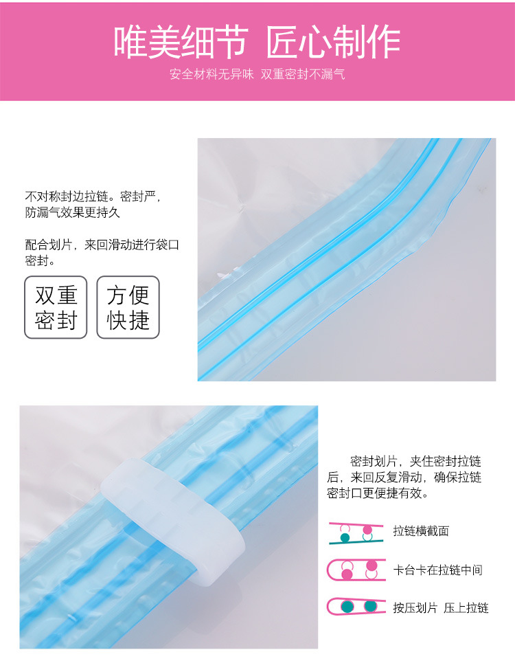 Transparent Suction Vacuum Compression Bag Clothing Storage Vacuum Bag Vacuum Buggy Bag Transparent Suction Vacuum Compression Bag Clothing Storage Vacuum Bag Vacuum Buggy Bag