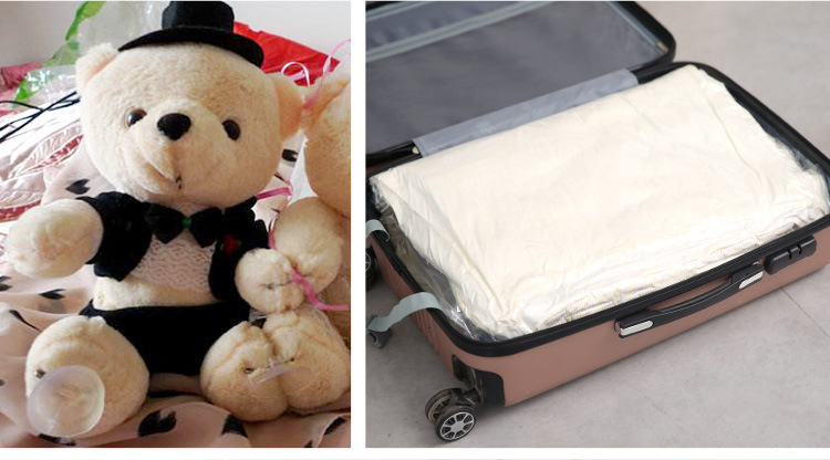 Transparent Suction Vacuum Compression Bag Clothing Storage Vacuum Bag Vacuum Buggy Bag Transparent Suction Vacuum Compression Bag Clothing Storage Vacuum Bag Vacuum Buggy Bag