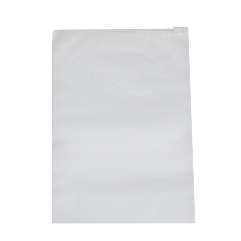 Spot Eva Frosted Bag PE Underwear Bra Sealing Packaging Bag Pp Ziplock Bag Clothing Zipper Bag Custom Printing