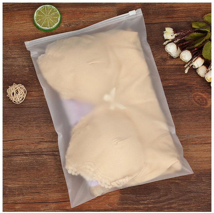 Spot Eva Frosted Bag PE Underwear Bra Sealing Packaging Bag Pp Ziplock Bag Clothing Zipper Bag Custom Printing Spot Eva Frosted Bag PE Underwear Bra Sealing Packaging Bag Pp Ziplock Bag Clothing Zipper Bag Custom Printing