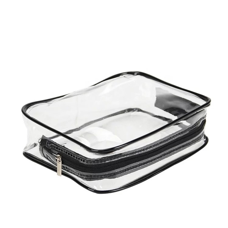 Specification Manufacturers direct PVC cosmetic receiving Bag three-dimensional zipper Bag Plastic Zipper bag Gift bag