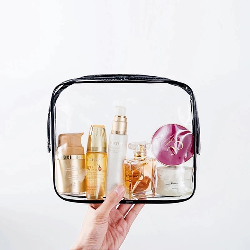 Specification Manufacturers direct PVC cosmetic receiving Bag three-dimensional zipper Bag Plastic Zipper bag Gift bag