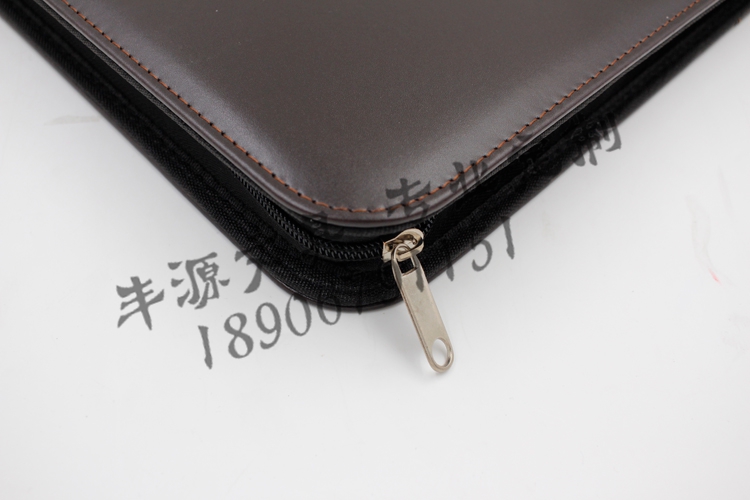 Male Package A4 Zipper Bag Business Office File Bag Factory in Stock Custom Logo