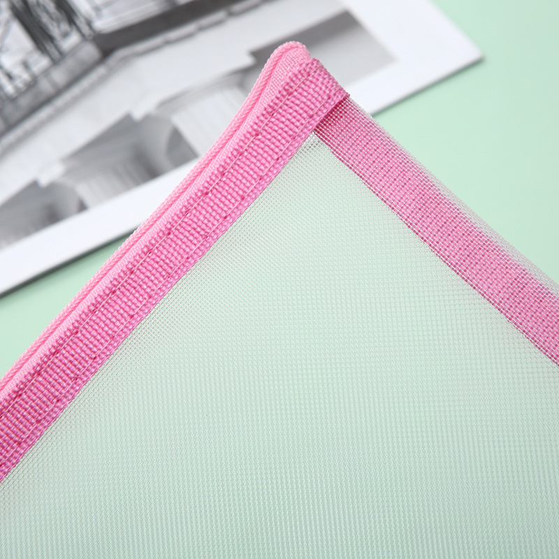 Subject Classification Stationery Bag Mesh Zipper Bag Transparent Stationery Bag Student Subject Classification Large Capacity Information Bag Subject Classification Stationery Bag Mesh Zipper Bag Transparent Stationery Bag Student Subject Classification Large Capacity Information Bag