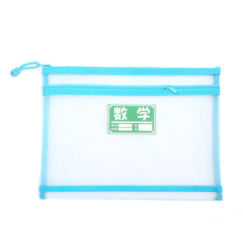 Subject Classification Stationery Bag Mesh Zipper Bag Transparent Stationery Bag Student Subject Classification Large Capacity Information Bag Subject Classification Stationery Bag Mesh Zipper Bag Transparent Stationery Bag Student Subject Classification Large Capacity Information Bag