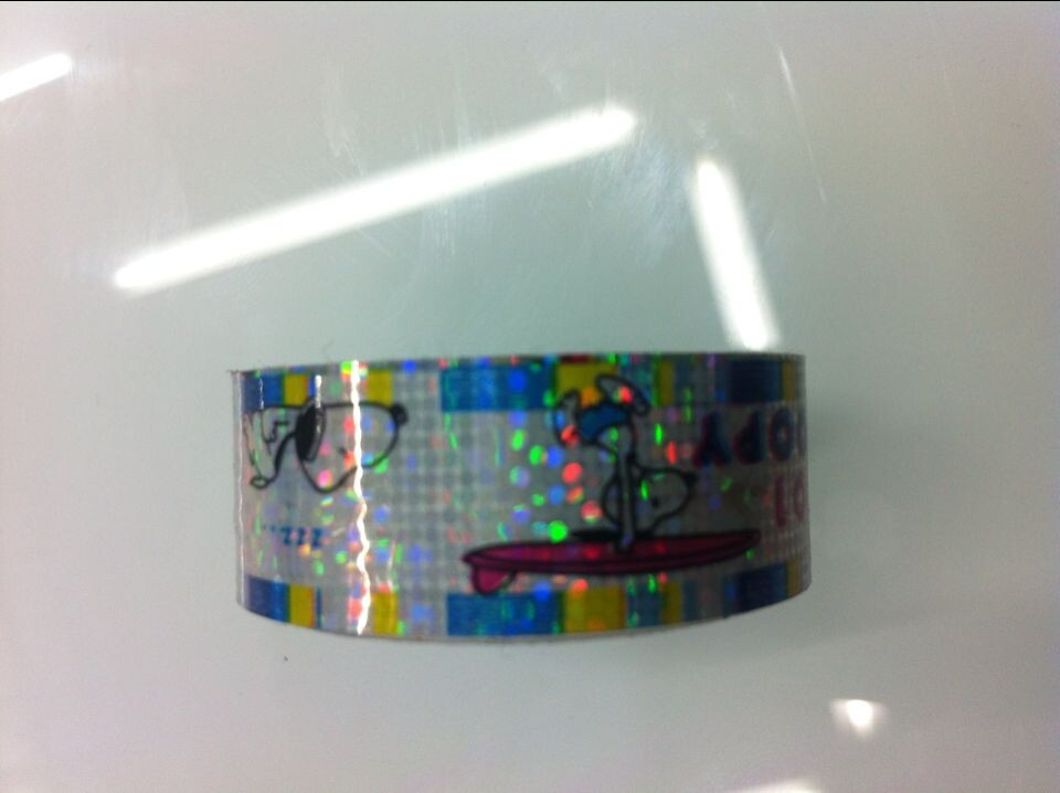 The permanent adhesive tape laser cartoon tape
