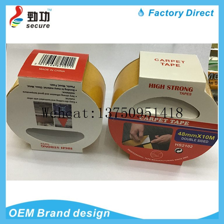 Factory Hot Selling double sided fabric adhesive tape cloth tape double sided duct tape manufacturers