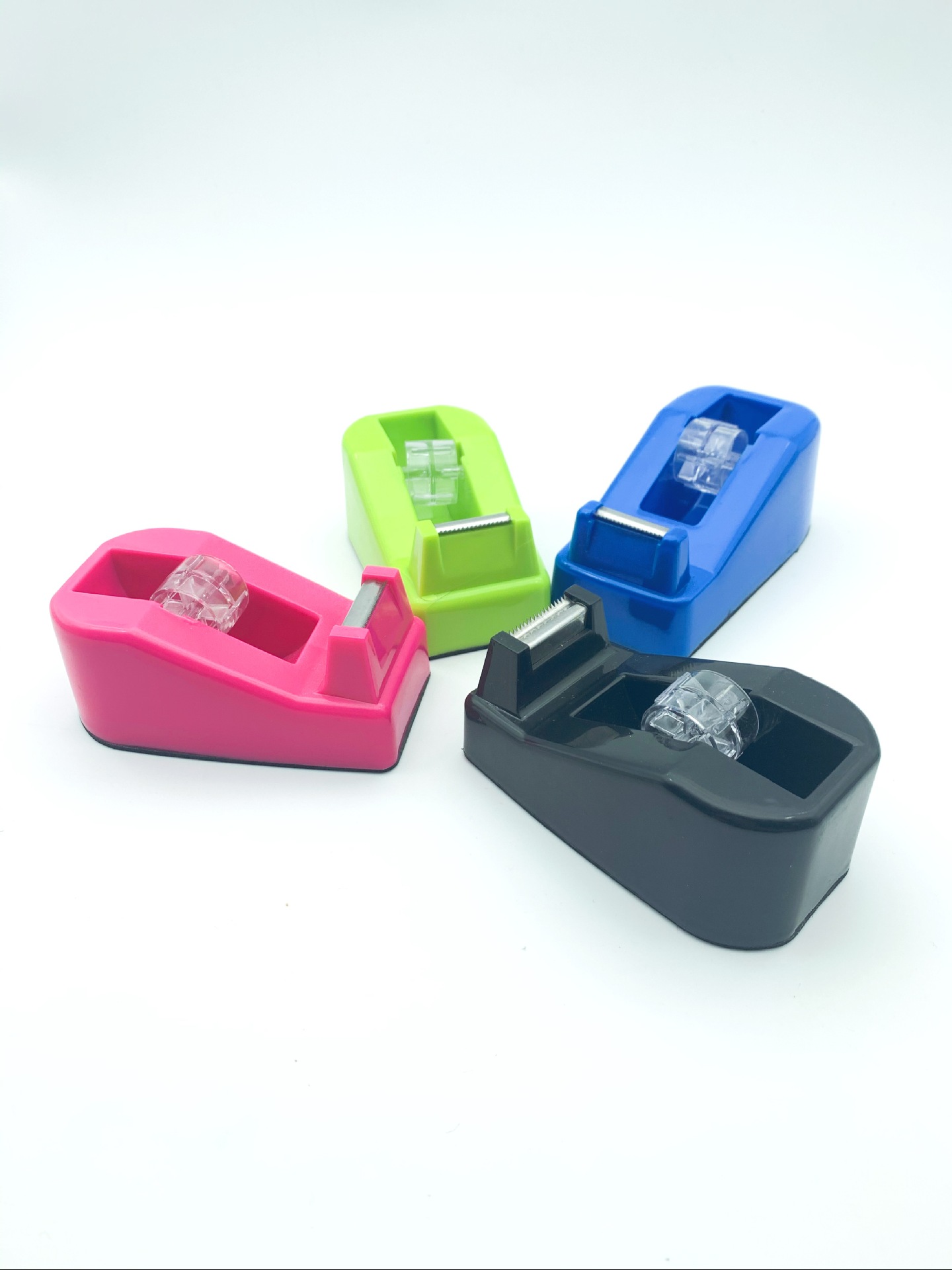 Office Stationery Learning Small Medium Rubber Base Transparent Tape Cutter Adhesive Tape Machine Desktop Stationery Adhesive Paper Machine