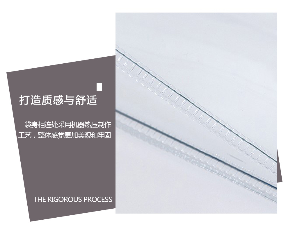 Factory Direct Sales Plastic Shopping Bag Transparent PVC Bag Gift Bag PVC Handbag Cosmetic Bag Customizable