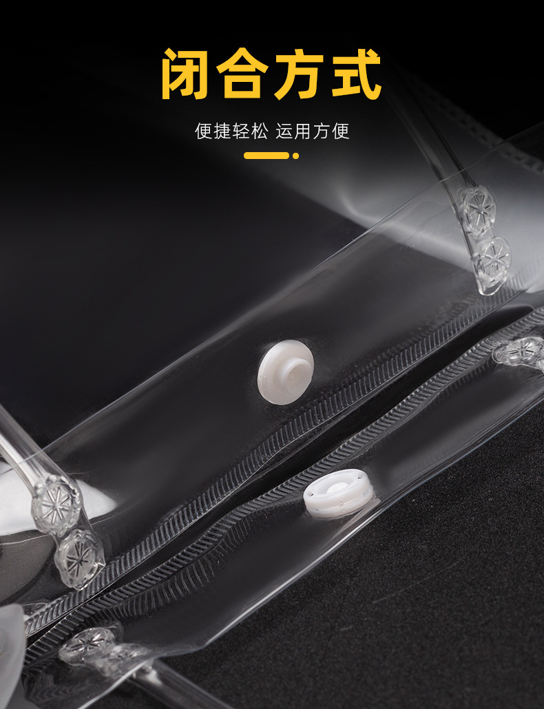 In Stock Wholesale Plastic Handbag Customized Transparent PVC Bag Denture Mechanic Station Customized Shopping Gift Bag