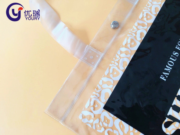Universal PVC bag PVC handbag custom plastic film bags shopping clothing underwear bags