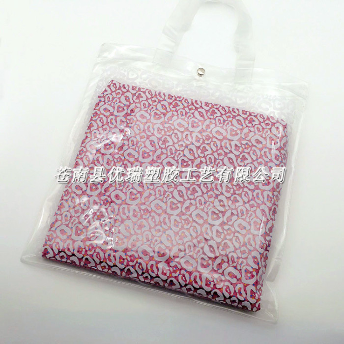 Universal PVC bag PVC handbag custom plastic film bags shopping clothing underwear bags