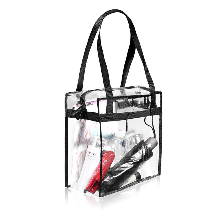 Fashion PVC Bag Transparent Women&#039;s Shoulder Bag Gym Transparent Bag Travel Waterproof Beach Bag Spot