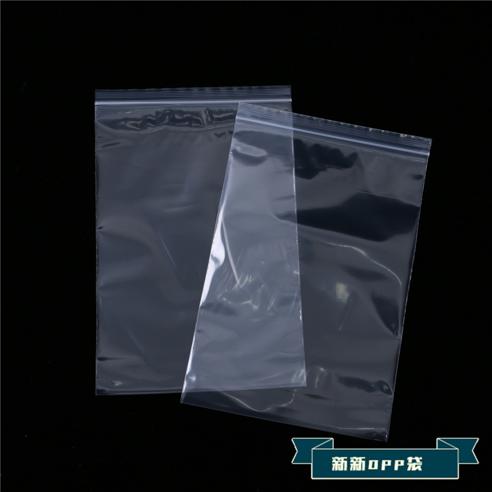 Ziplock Bag Small Transparent Food Sealed Bag Plastic Seal Fresh PE Packaging Plastic Bag Sealing Disposable Bag