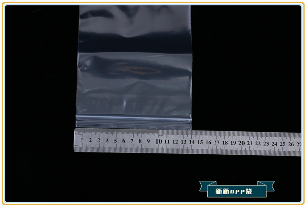 Sealed Bag Plastic PE Transparent Ziplock Bag Thickened Seal Mouth Food Small Storage Plastic Packaging Bag