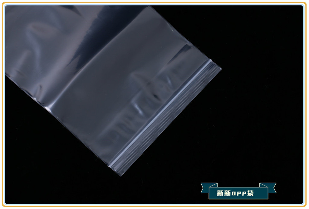 Sealed Bag Plastic PE Transparent Ziplock Bag Thickened Seal Mouth Food Small Storage Plastic Packaging Bag