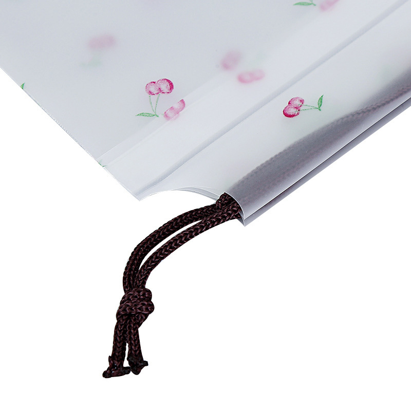 Factory Direct Supply Fashion Transparent Frosted Hair Accessories Buggy Bag Dustproof Drainage Self-Sealing Ornament Sealed Bag