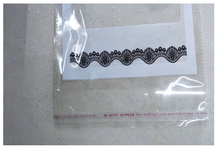 Factory Direct Supply OPP Flat Self-Sealing Sealed Bag Fashion Transparent Zipper Bag Waterproof Dustproof Clothing Bone Bag