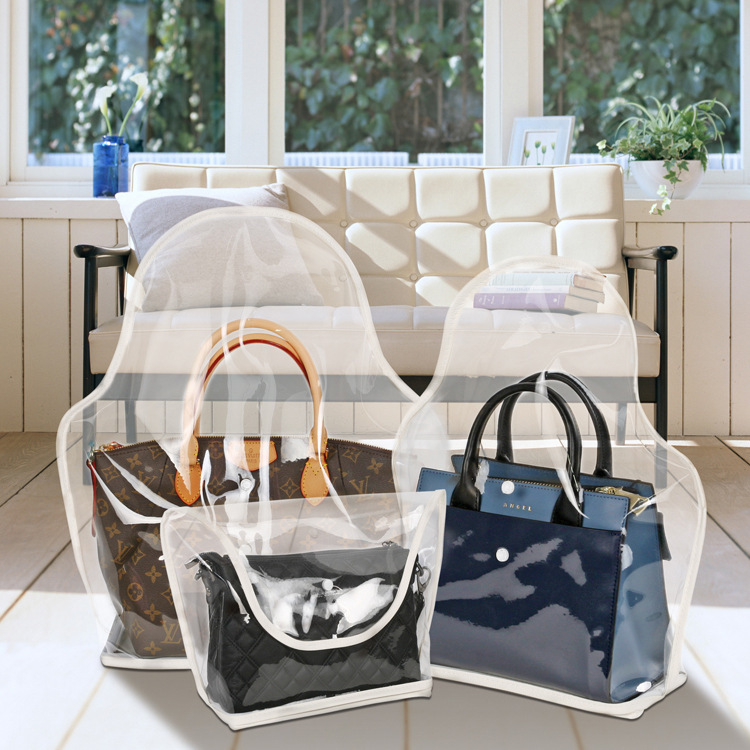 transparent sealed bag dustproof bag wardrobe wardrobe storage device fully enclosed bag storage and finishing bag