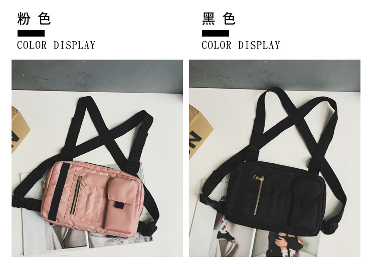 Internet Celebrity Same Style Function Combat Bag Ins Trendy Brand Crossbody Bag Men's Shoulder Multi-Functional Chest Bag Disco Jumping Vest Bag Internet Celebrity Same Style Function Combat Bag Ins Trendy Brand Crossbody Bag Men's Shoulder Multi-Functional Chest Bag Disco Jumping Vest Bag
