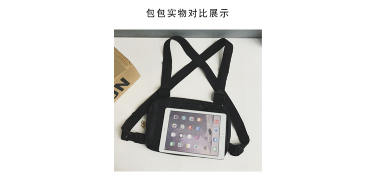 Internet Celebrity Same Style Function Combat Bag Ins Trendy Brand Crossbody Bag Men's Shoulder Multi-Functional Chest Bag Disco Jumping Vest Bag Internet Celebrity Same Style Function Combat Bag Ins Trendy Brand Crossbody Bag Men's Shoulder Multi-Functional Chest Bag Disco Jumping Vest Bag