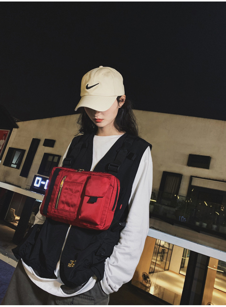 Internet Celebrity Same Style Function Combat Bag Ins Trendy Brand Crossbody Bag Men's Shoulder Multi-Functional Chest Bag Disco Jumping Vest Bag Internet Celebrity Same Style Function Combat Bag Ins Trendy Brand Crossbody Bag Men's Shoulder Multi-Functional Chest Bag Disco Jumping Vest Bag
