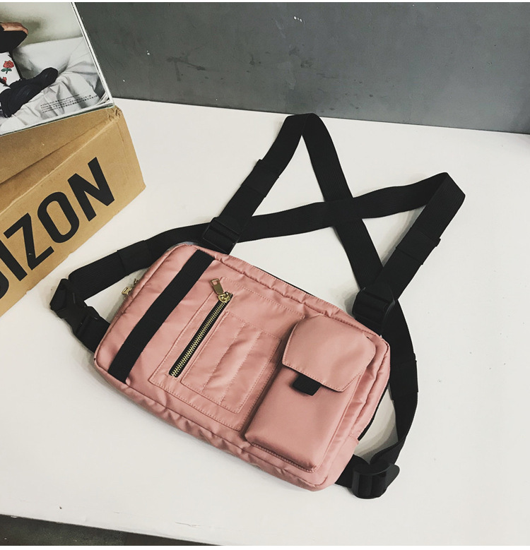 Internet Celebrity Same Style Function Combat Bag Ins Trendy Brand Crossbody Bag Men's Shoulder Multi-Functional Chest Bag Disco Jumping Vest Bag Internet Celebrity Same Style Function Combat Bag Ins Trendy Brand Crossbody Bag Men's Shoulder Multi-Functional Chest Bag Disco Jumping Vest Bag