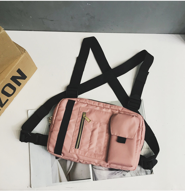 Internet Celebrity Same Style Function Combat Bag Ins Trendy Brand Crossbody Bag Men's Shoulder Multi-Functional Chest Bag Disco Jumping Vest Bag Internet Celebrity Same Style Function Combat Bag Ins Trendy Brand Crossbody Bag Men's Shoulder Multi-Functional Chest Bag Disco Jumping Vest Bag