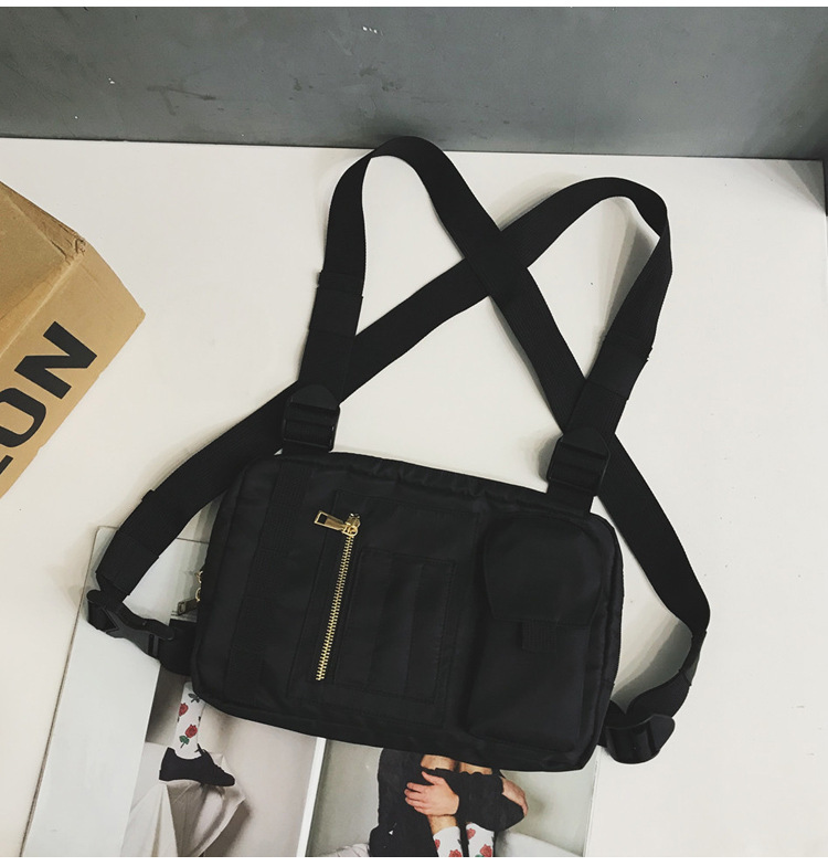 Internet Celebrity Same Style Function Combat Bag Ins Trendy Brand Crossbody Bag Men's Shoulder Multi-Functional Chest Bag Disco Jumping Vest Bag Internet Celebrity Same Style Function Combat Bag Ins Trendy Brand Crossbody Bag Men's Shoulder Multi-Functional Chest Bag Disco Jumping Vest Bag