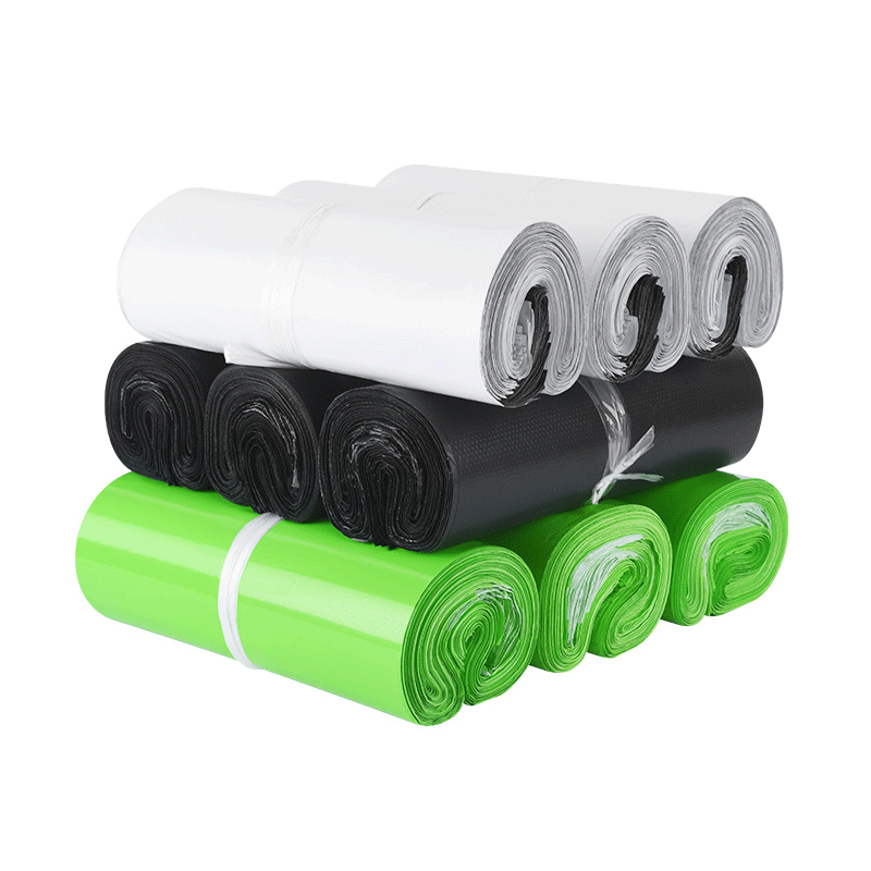 Qinxian White Express Bag Thick Clothing Express Packing Bag Logistics Packaging Bag Black Courier Bag Wholesale