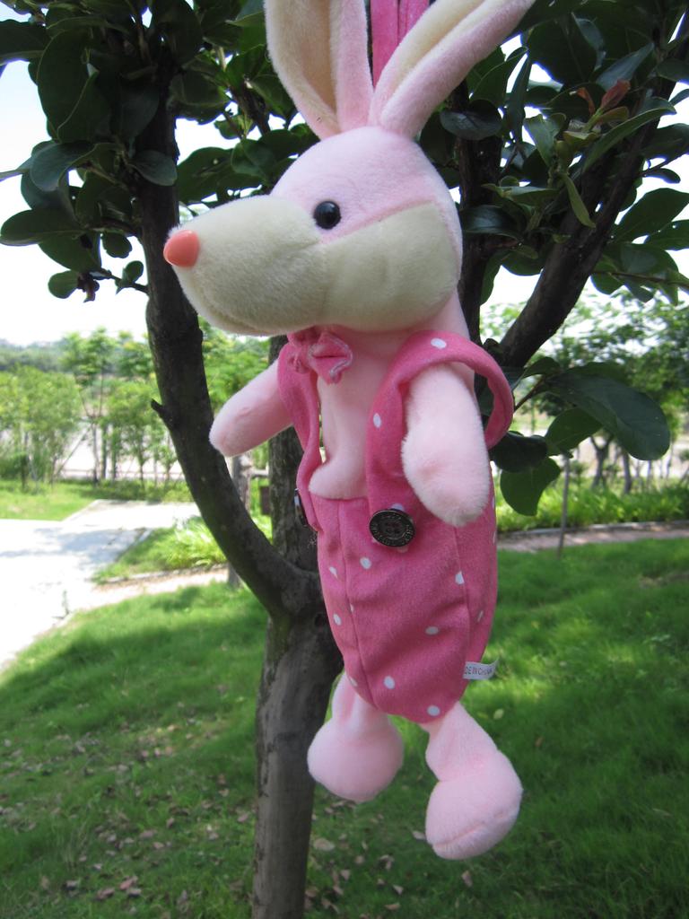 Stuffed plush animal pencil pen bag student bag NICI bags strap bag vest bag trade pencil case
