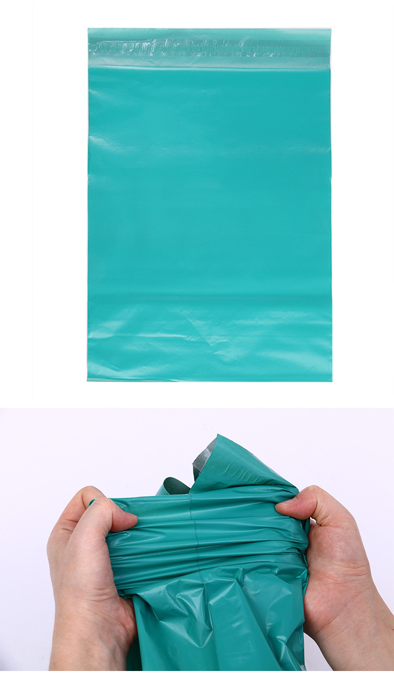 Customized Printing Green Express Envelope Thickened Logistics Packaging Bag Waterproof Packing Bag Plastic Courier Bag Express Envelope in Stock Wholesale