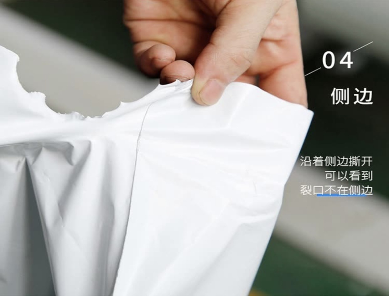 Color Brand New Express Package Bag White Black Waterproof Logistics Packing Bag Wholesale Courier Bag
