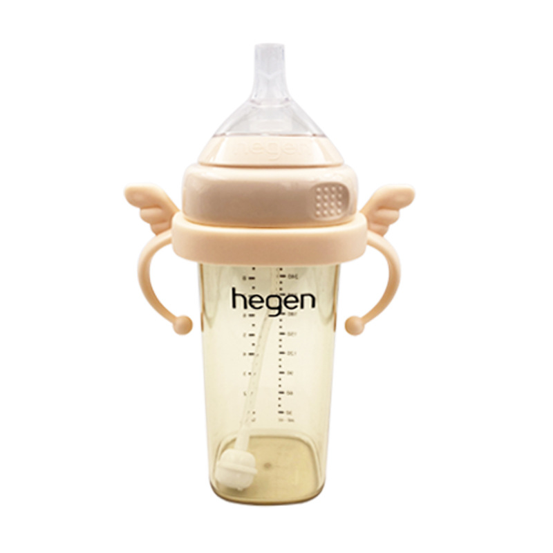 Applicable HG Feeding Bottle Pacifier Strap Straw Gravitational Ball Silicone Root Drinking Accessories Shubeidi Square Wide Mouth PPSU Milk Bottle