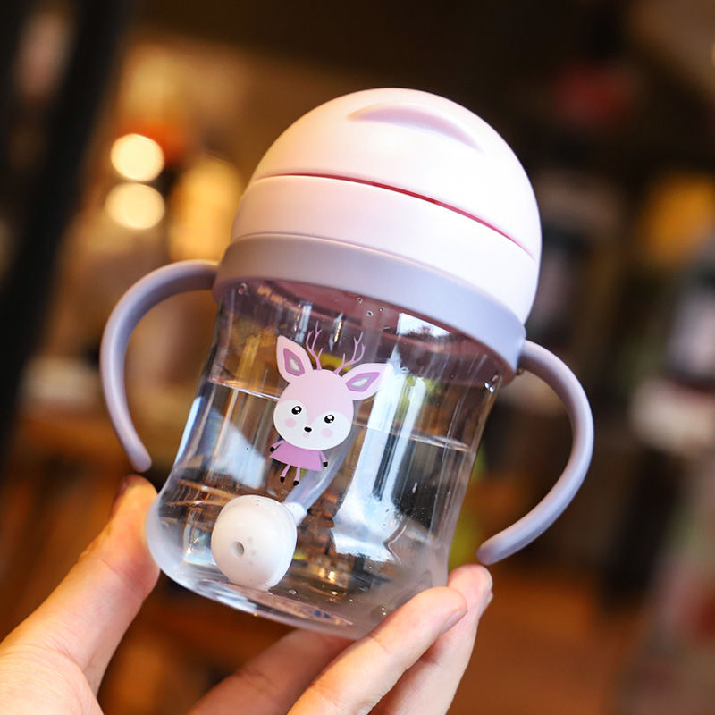 Cups Kindergarten Toddler Drinking Cup NoSpill Cup with Straw DropProof and LeakProof Choke Proof Kettle with Handle Cups Kindergarten Toddler Drinking Cup NoSpill Cup with Straw DropProof and LeakProof Choke Proof Kettle with Handle