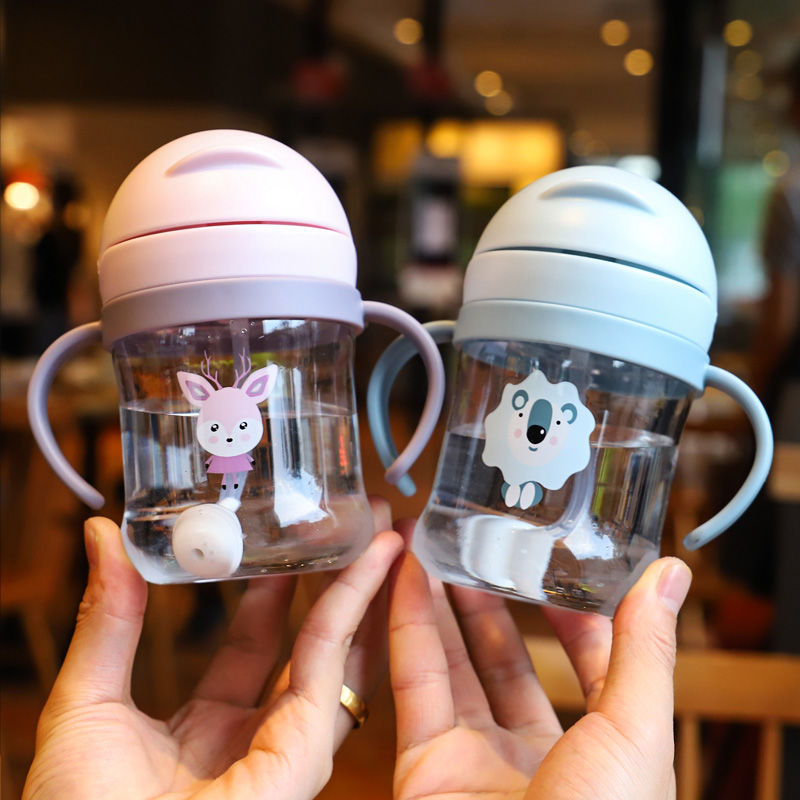 Cups Kindergarten Toddler Drinking Cup NoSpill Cup with Straw DropProof and LeakProof Choke Proof Kettle with Handle Cups Kindergarten Toddler Drinking Cup NoSpill Cup with Straw DropProof and LeakProof Choke Proof Kettle with Handle