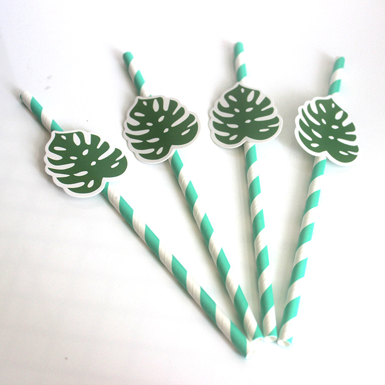 Ocean series of parties paper straw with card, drinking straw Ocean series of parties paper straw with card, drinking straw