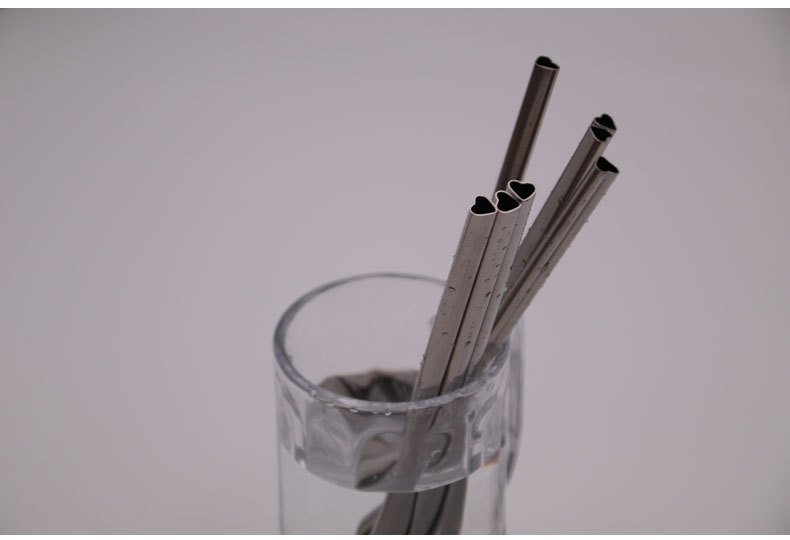 Whole Food Grade 304 Stainless Steel Straw Creative Cute Heart Shape Drinking Straw Peptide Plated Health Milk Tea Straw Whole Food Grade 304 Stainless Steel Straw Creative Cute Heart Shape Drinking Straw Peptide Plated Health Milk Tea Straw