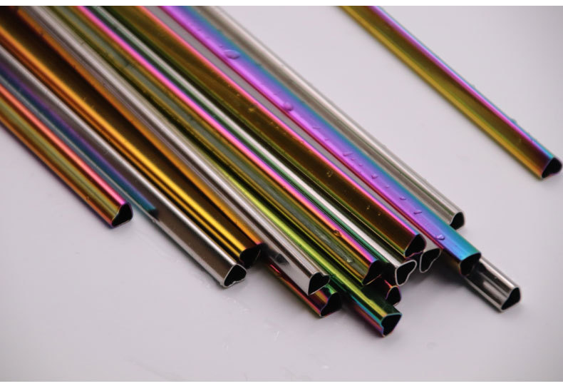 Whole Food Grade 304 Stainless Steel Straw Creative Cute Heart Shape Drinking Straw Peptide Plated Health Milk Tea Straw Whole Food Grade 304 Stainless Steel Straw Creative Cute Heart Shape Drinking Straw Peptide Plated Health Milk Tea Straw