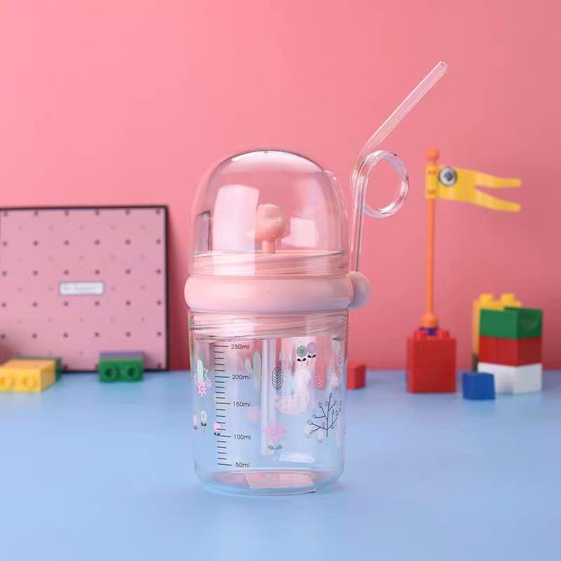 Influencer Whale Water Spray Cup Summer Children's Plastic Drinking Straw DropResistant Whale Cup for Toddler Students Influencer Whale Water Spray Cup Summer Children's Plastic Drinking Straw DropResistant Whale Cup for Toddler Students