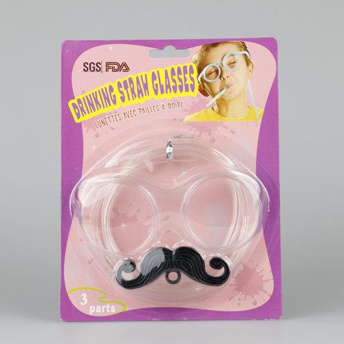 Creative Glasses Straw Funny Children's Cartoon Shape Lengthened Lazy Drinking Artifact Artistic Straw Cute Beard Straw Creative Glasses Straw Funny Children's Cartoon Shape Lengthened Lazy Drinking Artifact Artistic Straw Cute Beard Straw